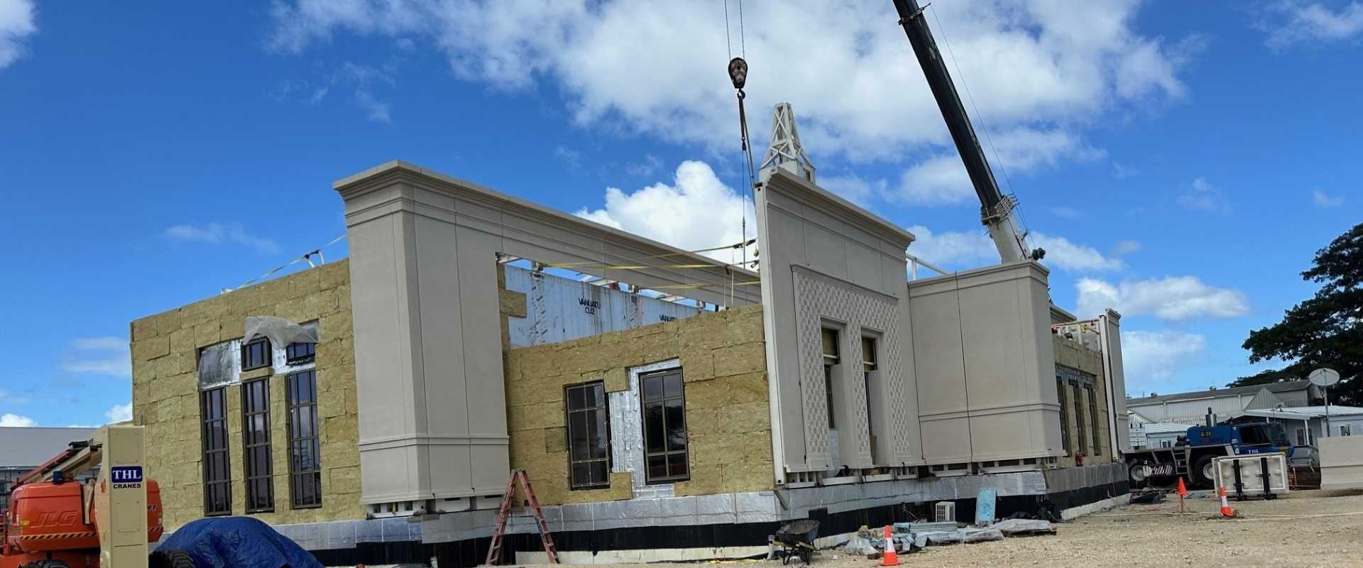 Panel de GFRC resistente a climas extremos fabricado por MXUD