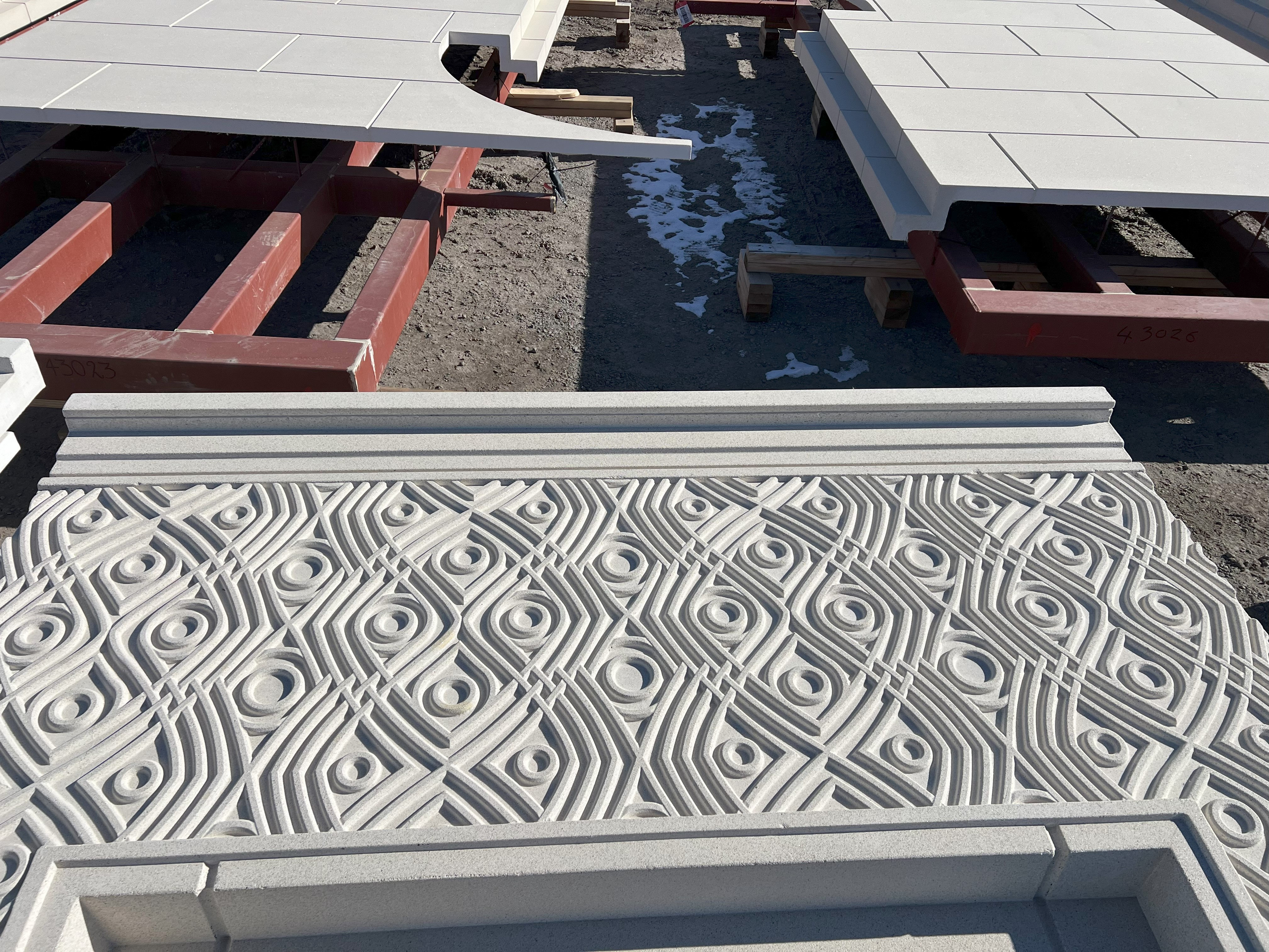 Templo de Port Vila, Vanuatu fabricación de componentes especializados GFRC de MXUD