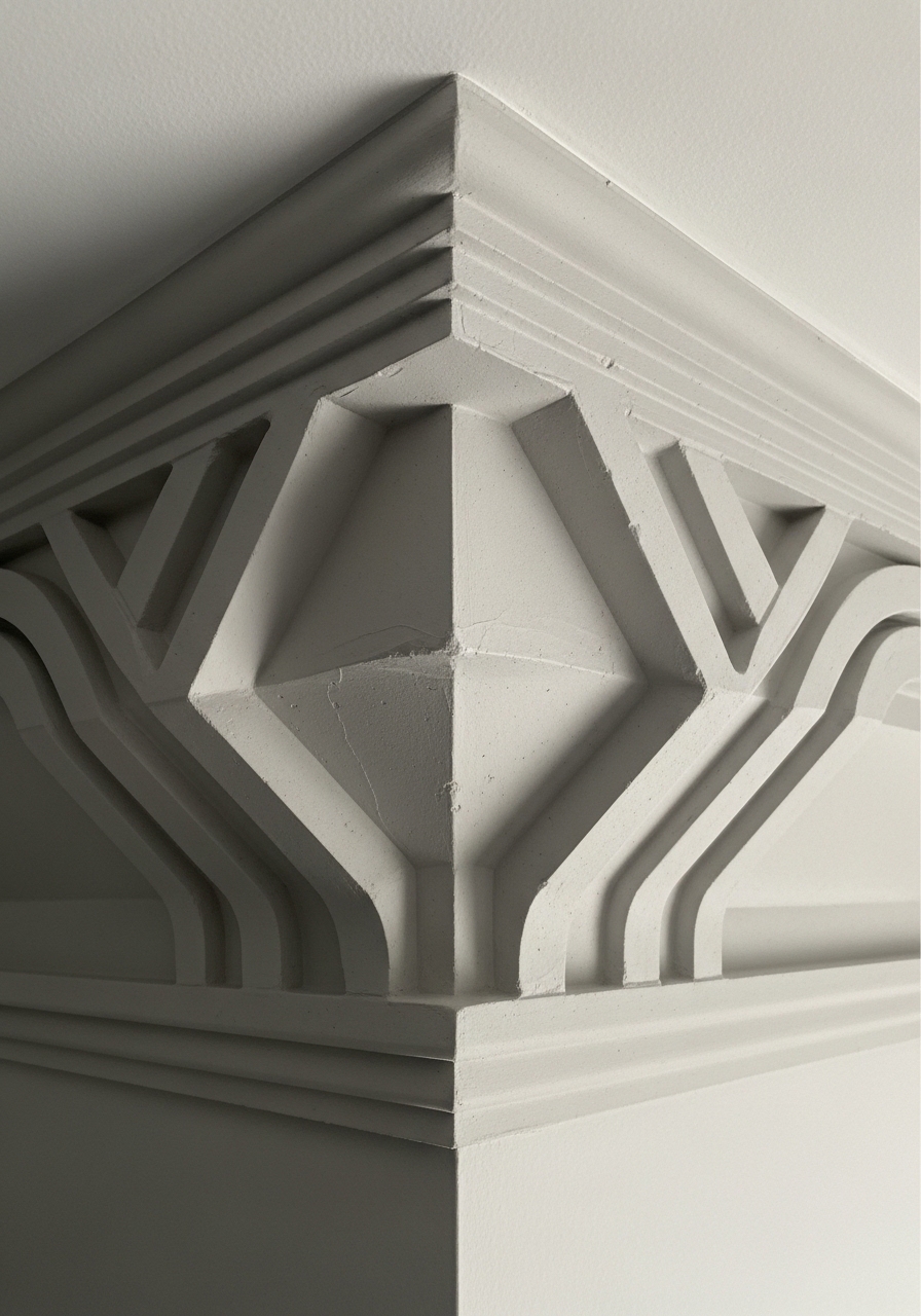 	Moldura de GFRG para interiores fabricada por MXUD