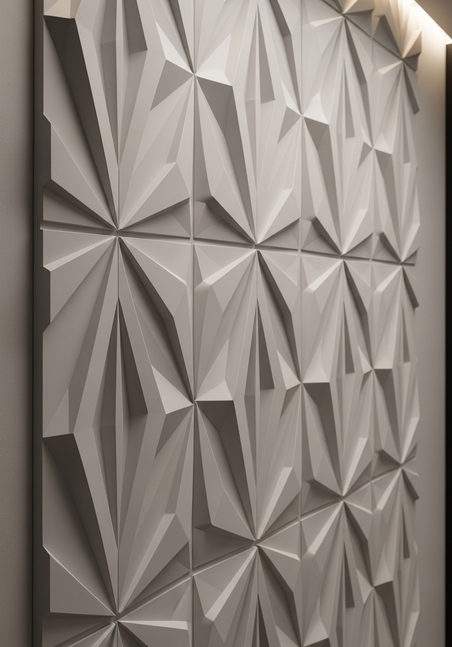 Panel decorativo de GFRG para interiores de MXUD